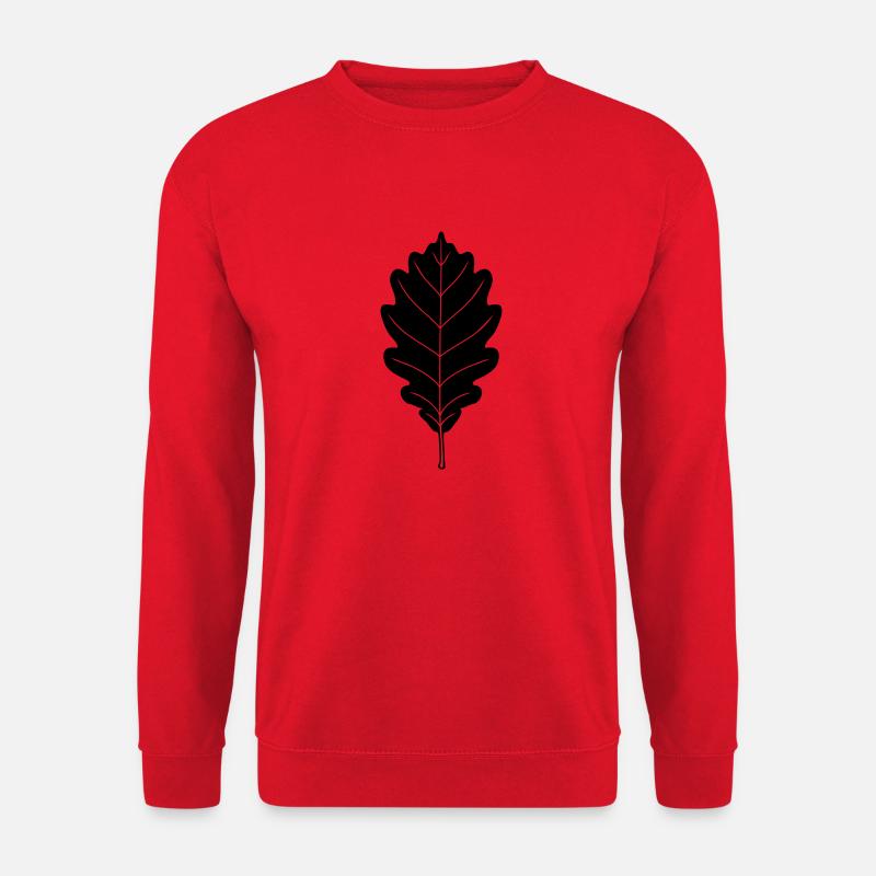 Oak Leaf - Unisex Sweatshirt - red