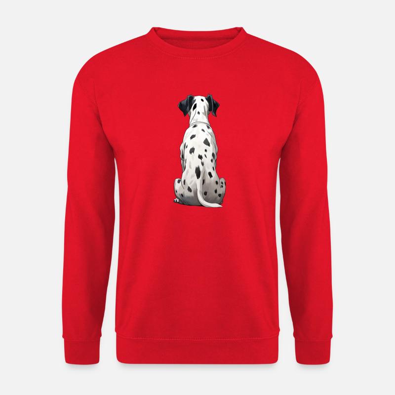 Dalmatiner - Unisex Pullover - Rot
