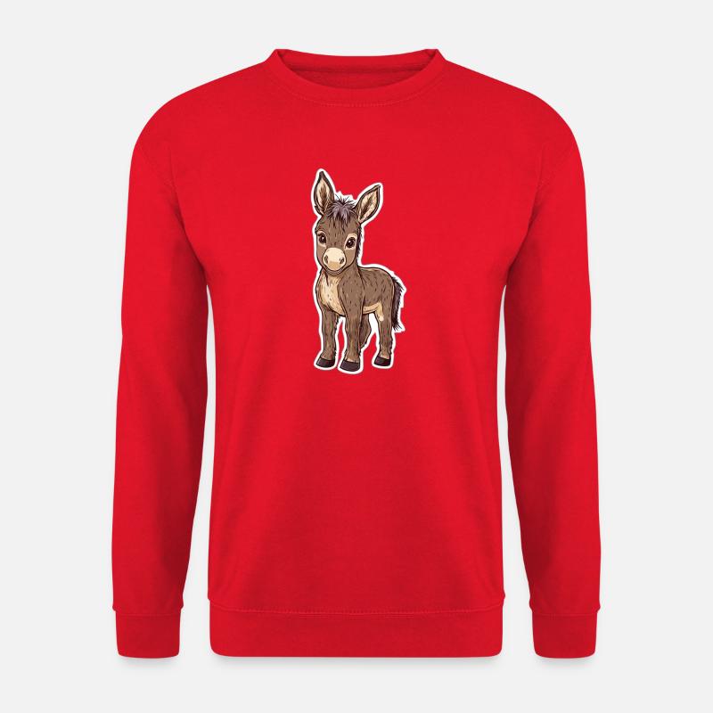 donkey - Unisex Sweatshirt - red
