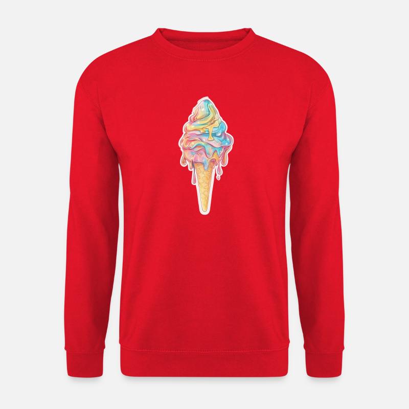 Eiscreme Eis - Unisex Sweatshirt - red