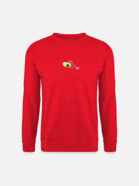 AUT_TENNIS_4 - Unisex Pullover - Rot