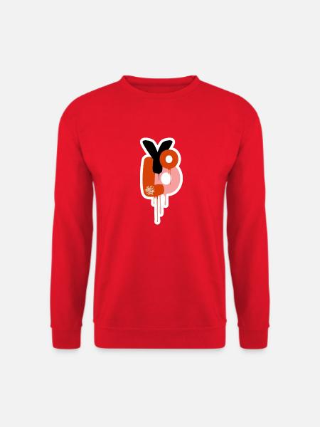 Yolo you only live once - Graffiti Styles - Unisex Pullover - Rot