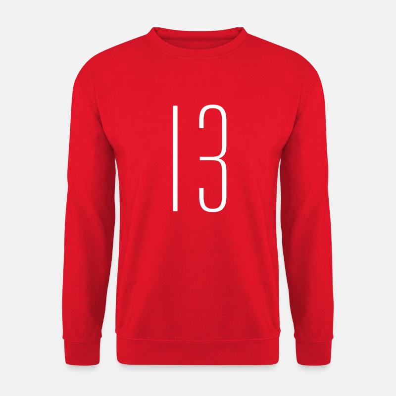 13 - Unisex Pullover - Rot