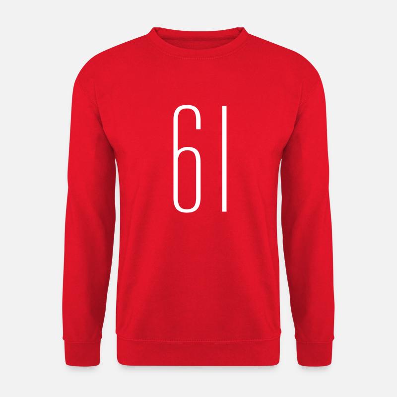 61 - Unisex Sweatshirt - red