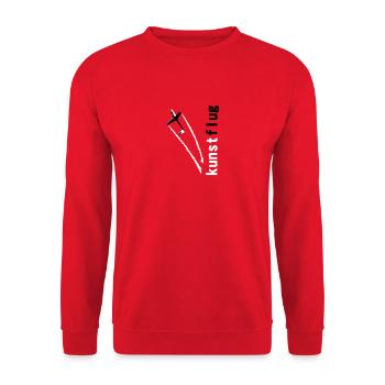 Glider Gliding Glider Glider Aerobatic - Unisex Sweatshirt - red - Front - Alina (178cm) & Michal (187cm)
