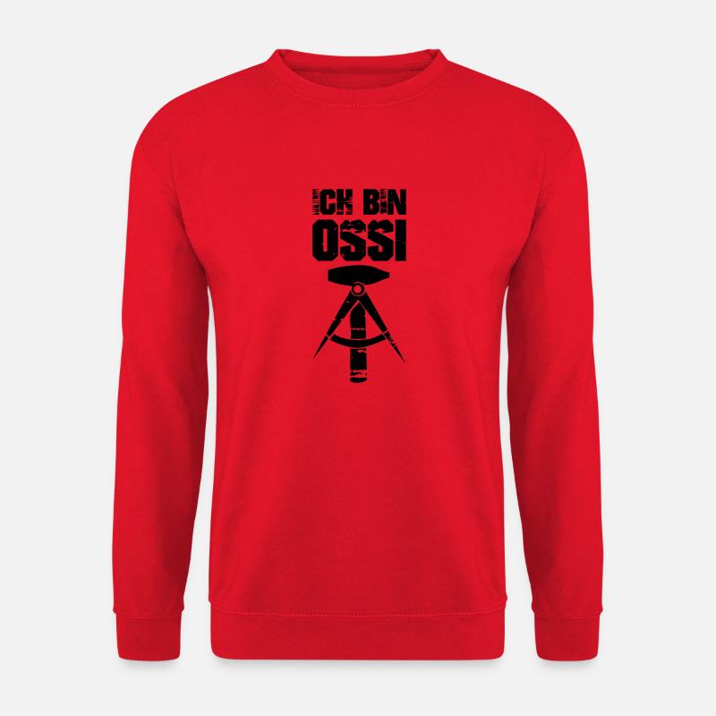 ich bin ossi - Unisex Pullover - Rot