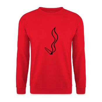 gemeine - Unisex Pullover - Rot - Vorne - Alina (178cm) & Michal (187cm)