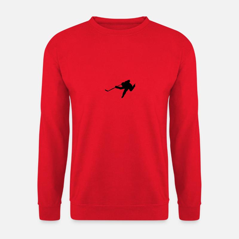 EISHOCKEY - Unisex Pullover - Rot