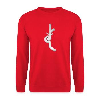 Don Giordano - Unisex Sweatshirt - red - Front - Alina (178cm) & Michal (187cm)