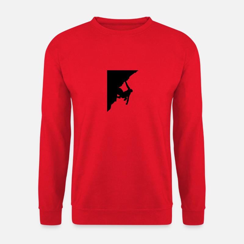 Climbing - Unisex Sweatshirt - red