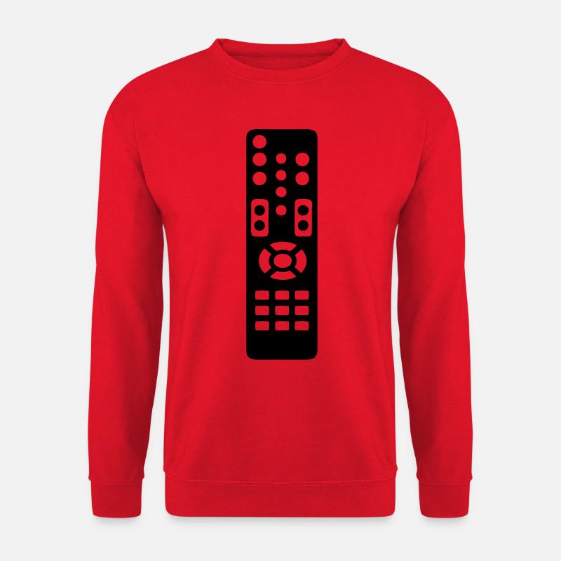 remote control 0 - Unisex Sweatshirt - red