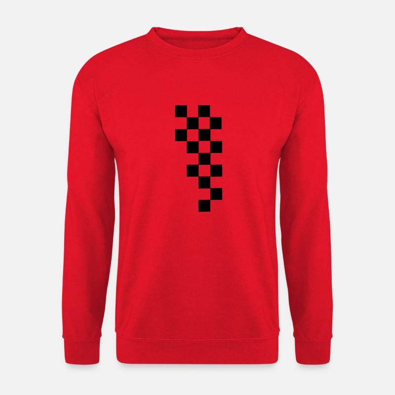RACING FLAG - Unisex Pullover - Rot