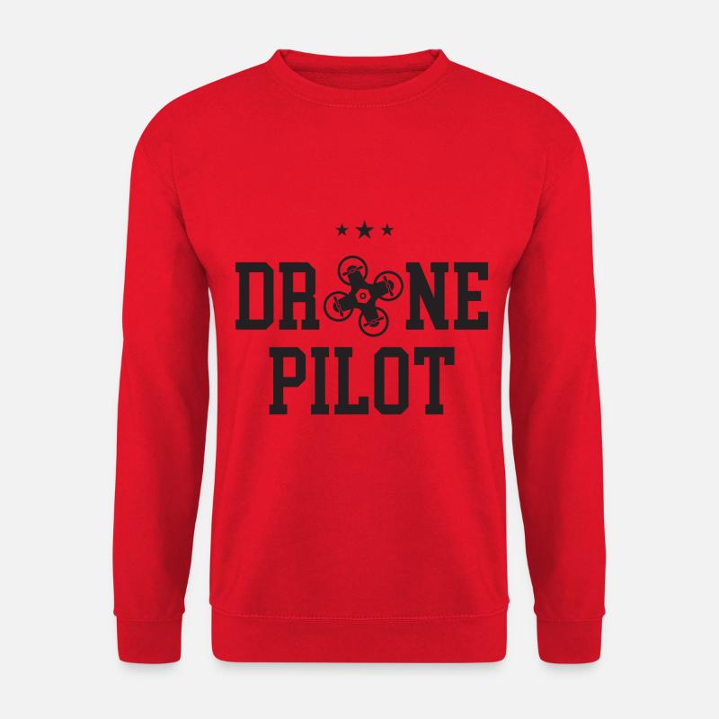 Drone Pilot - Unisex Sweatshirt - red