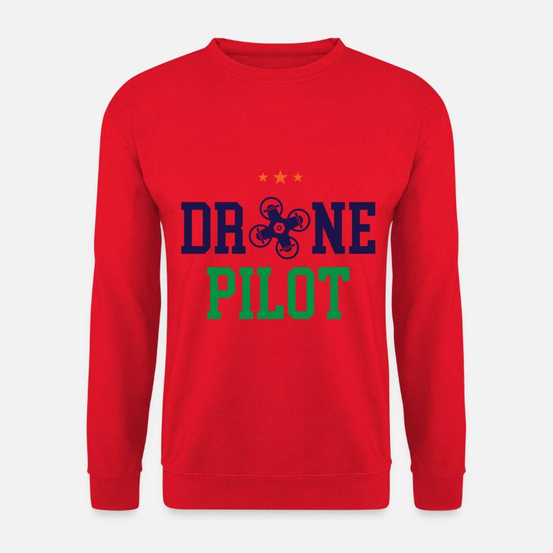 Drone Pilot - Unisex Sweatshirt - red