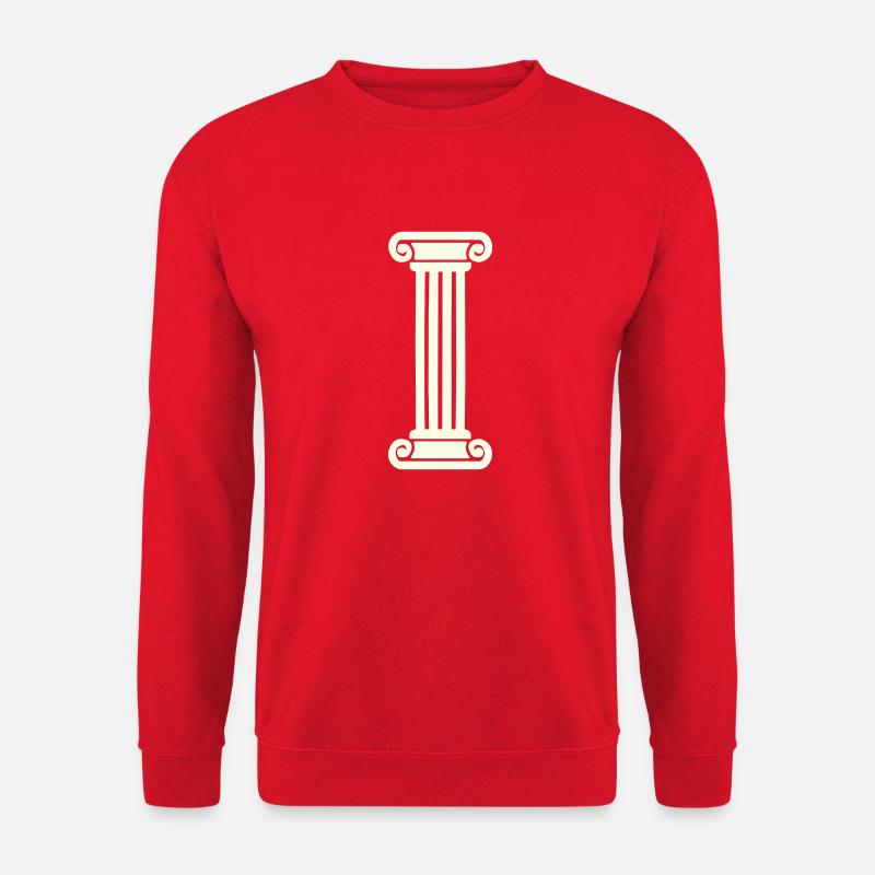 säule - Unisex Pullover - Rot