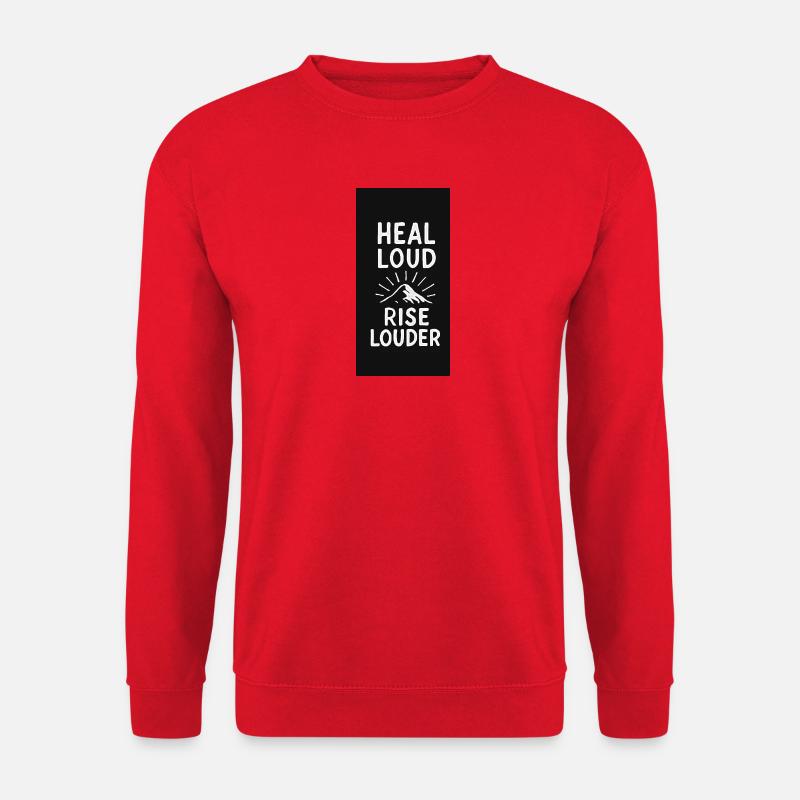 GlowGrind  - Unisex Pullover - Rot
