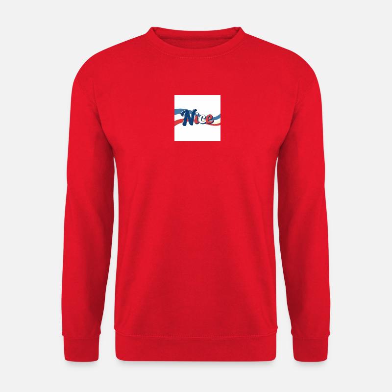 Nice like Nice - Unisex Sweatshirt - red