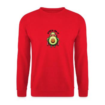 Avoca-Do-It - Unisex Pullover - Rot - Vorne - Alina (178cm) & Michal (187cm)