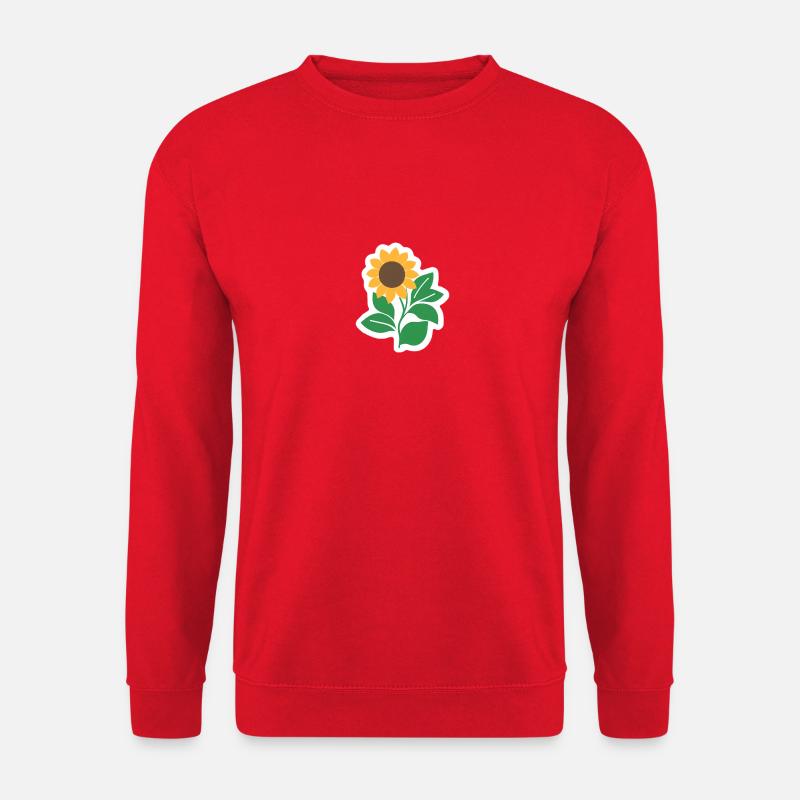 Sonnenblume - Unisex Pullover - Rot