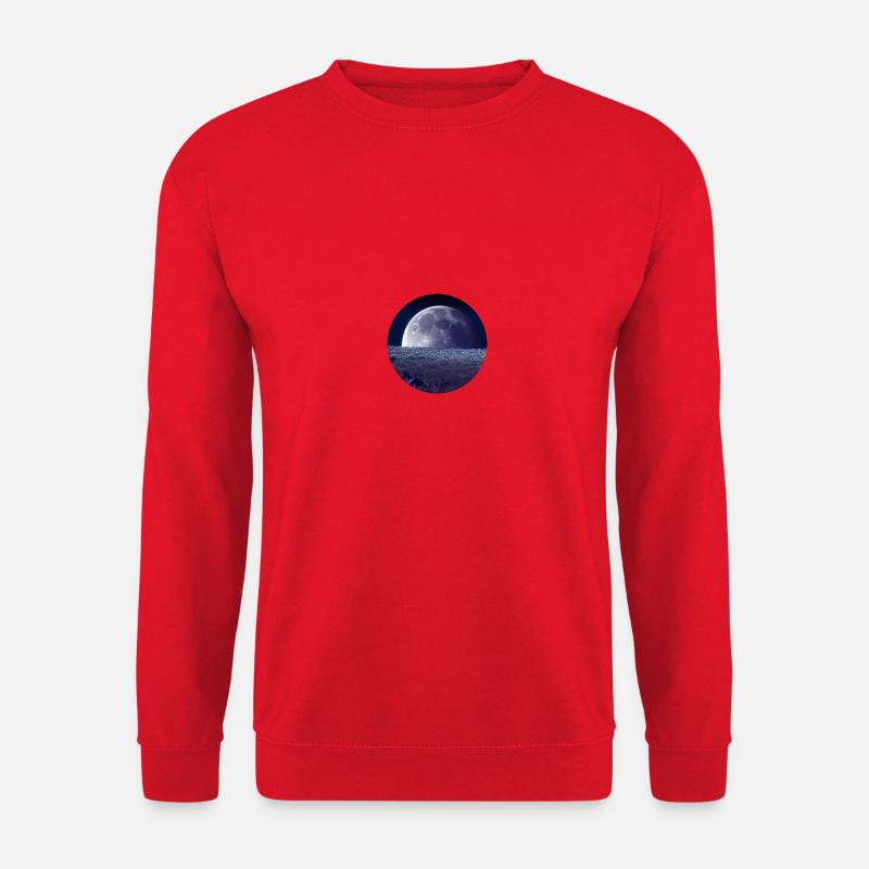 Moon - Unisex Sweatshirt - red