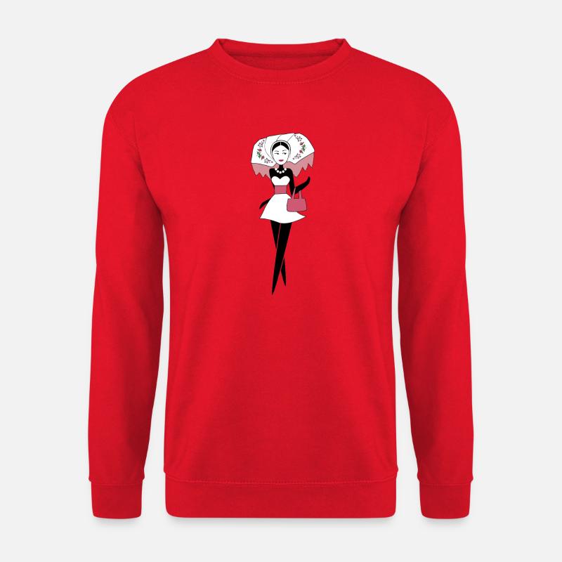 KLANK A HANKA - Unisex Sweatshirt - red