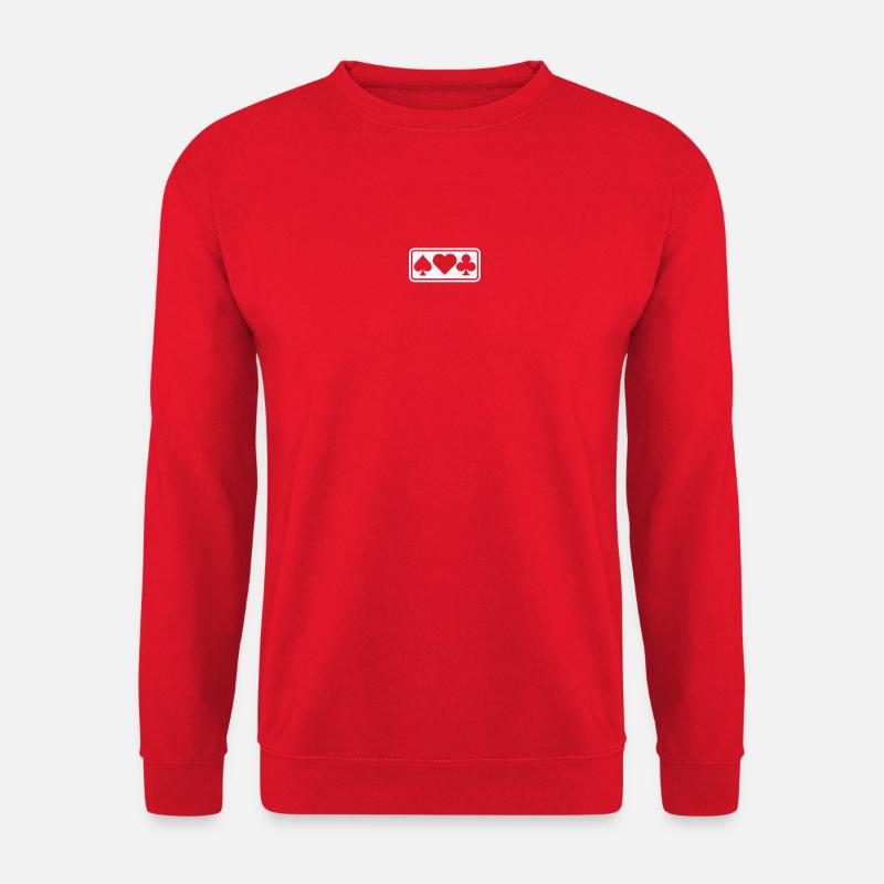 TRIPLAS - Unisex Sweatshirt - red