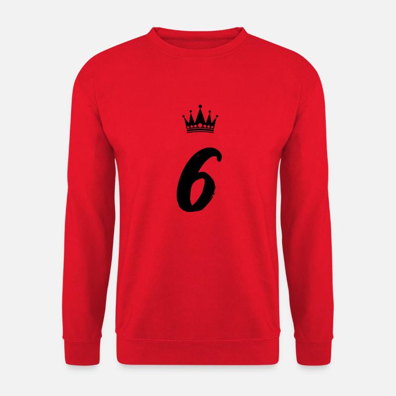 6 Crown - Unisex Sweatshirt - red