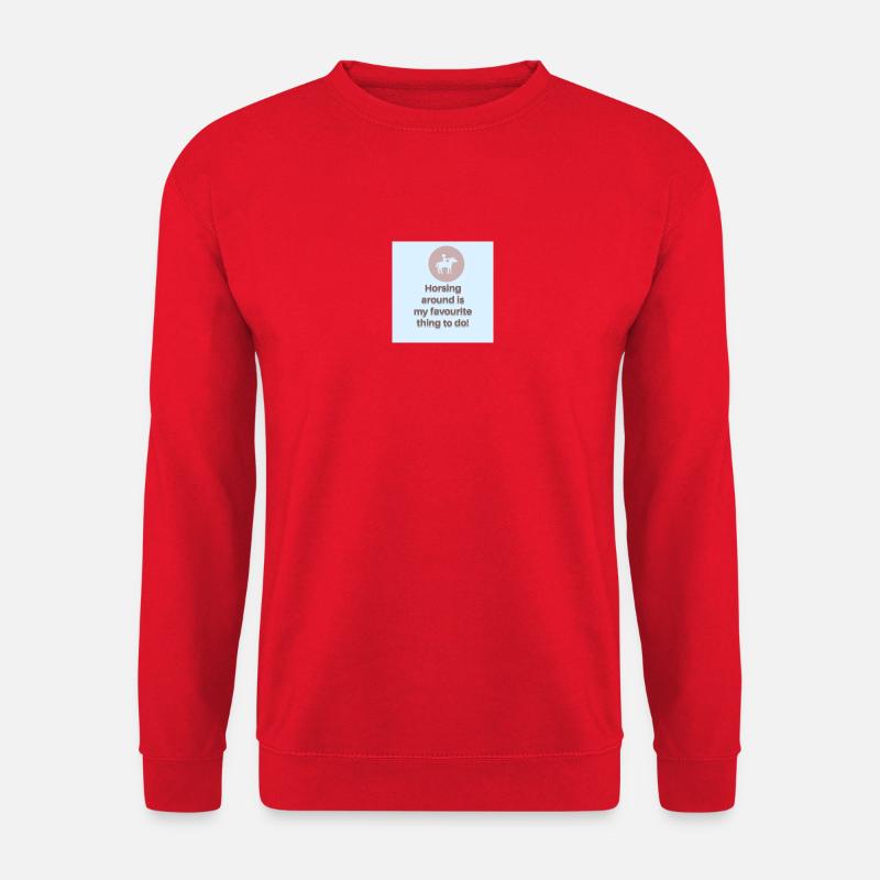 Herumhorchen - Unisex Pullover - Rot