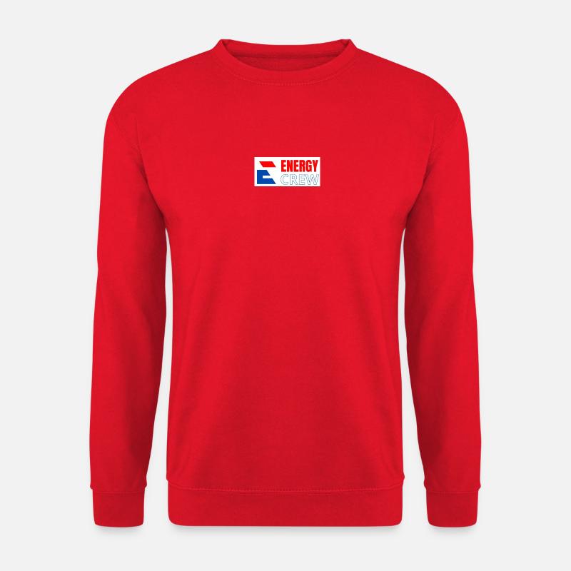 Logo der Energie-Crew 2 - Unisex Pullover - Rot