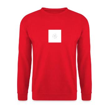 Paw - Unisex Sweatshirt - red - Front - Alina (178cm) & Michal (187cm)