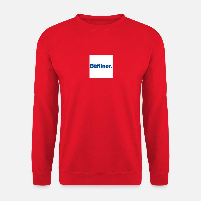 Schon immer Berliner. - Unisex Pullover - Rot