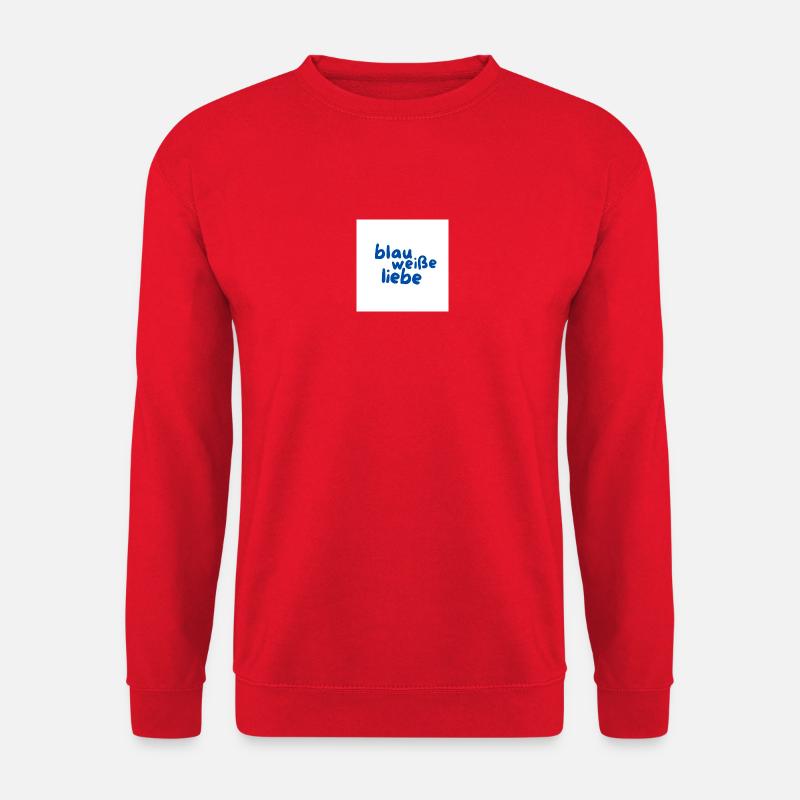 Blau weiße liebe - BSC Fan Shirt - Unisex Pullover - Rot