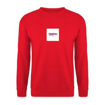 Cadeau « Femme de rêve » Saint-Valentin - Sweat-shirt Unisexe - rouge - Devant - Alina (178cm) & Michal (187cm)