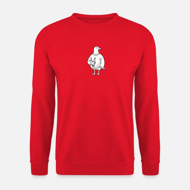 Compagnon côtier - Sweat-shirt Unisexe - rouge