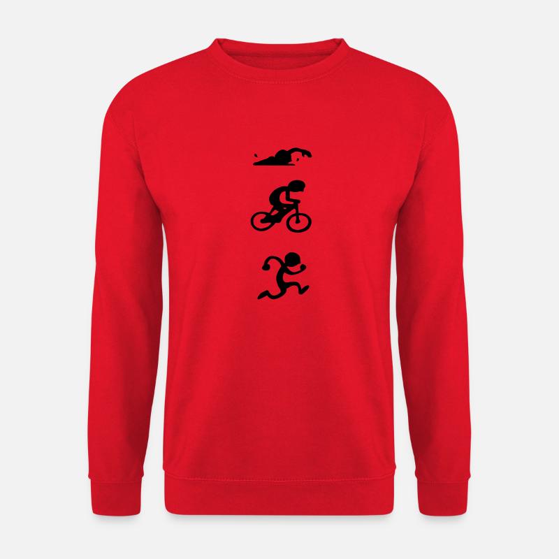 triathlon - Unisex Pullover - Rot