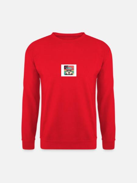 sticker designs suitable "Never Stop Dreaming" - Unisex Sweatshirt - red