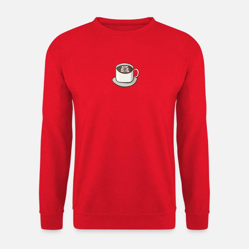 Cappuccino - Unisex Pullover - Rot