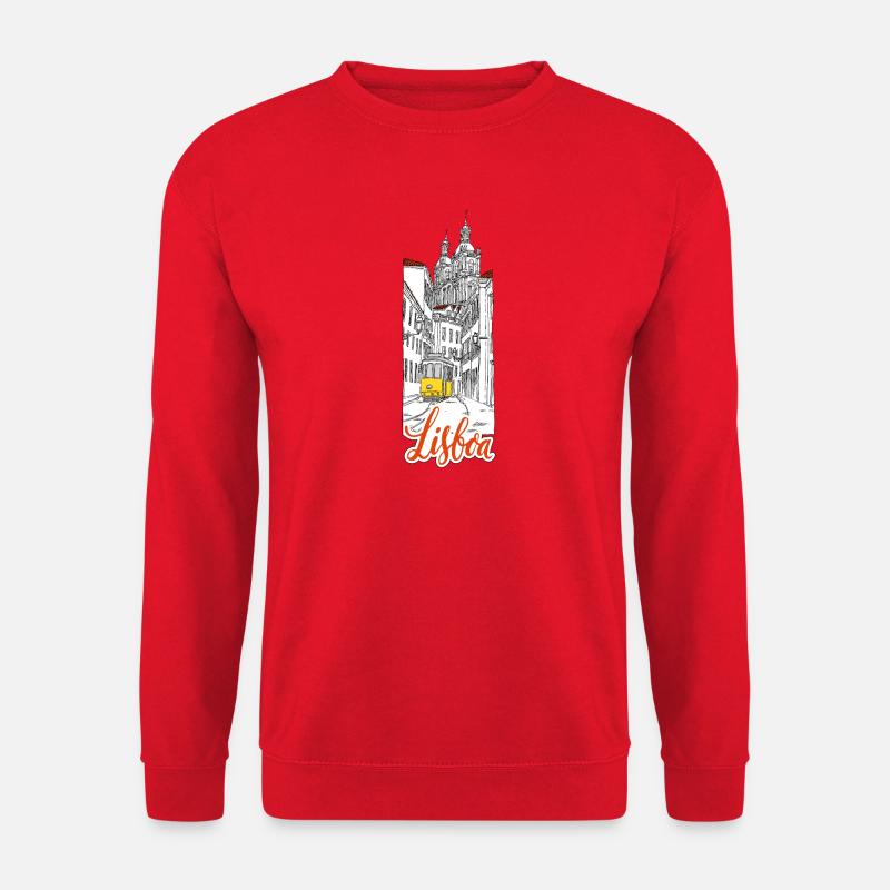 Lisbon - Unisex Sweatshirt - red