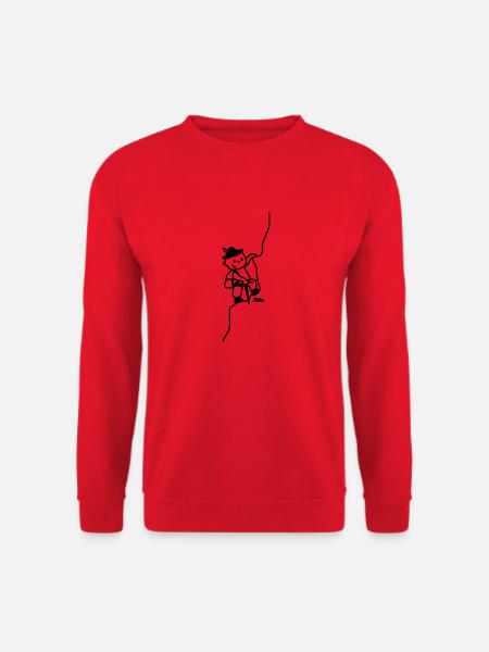 alpiniste - Sweat-shirt Unisexe - rouge