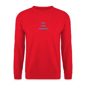 Friss Schlaf Wakeboard - Unisex Pullover - Rot - Vorne - Alina (178cm) & Michal (187cm)