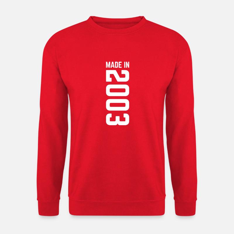 Made In 2003 - Unisex Sweatshirt - red
