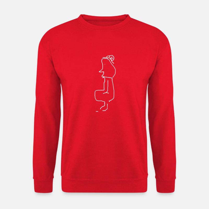 Construction worker - Unisex Sweatshirt - red