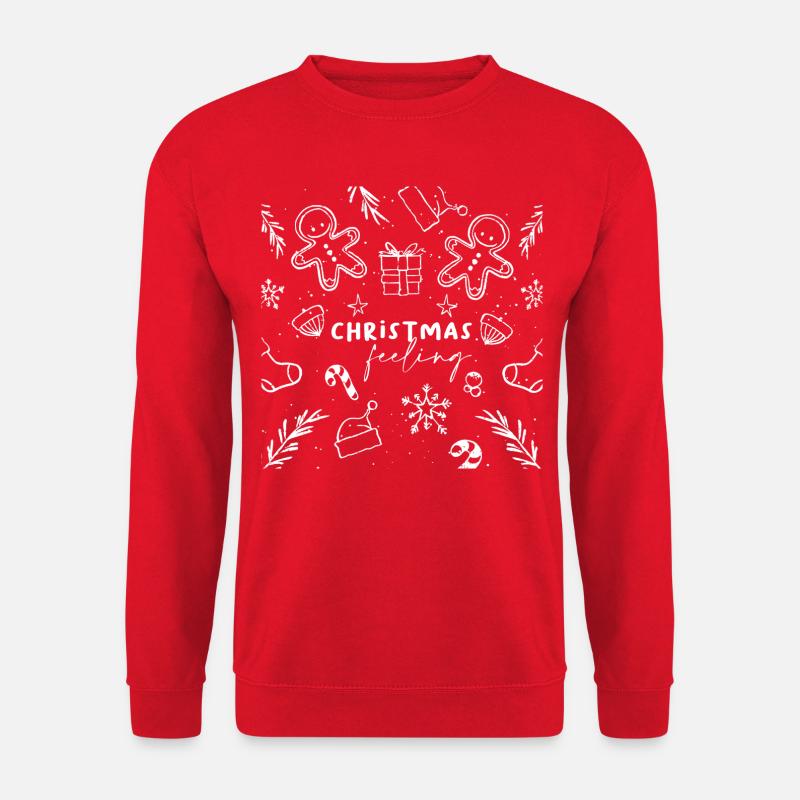 Christmas feeling - Unisex Pullover - Rot