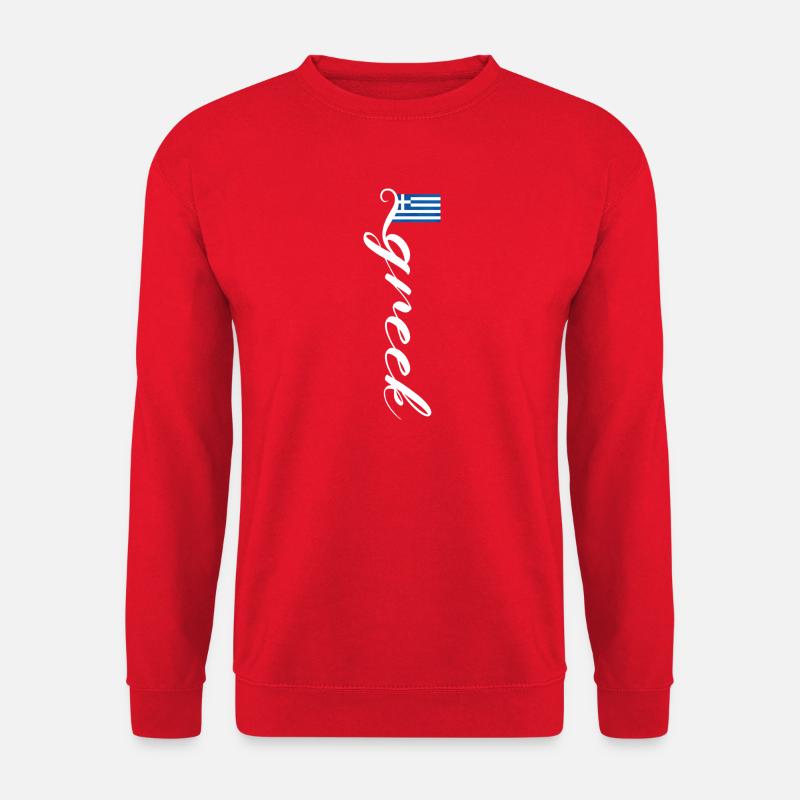 Griechenland - Unisex Pullover - Rot