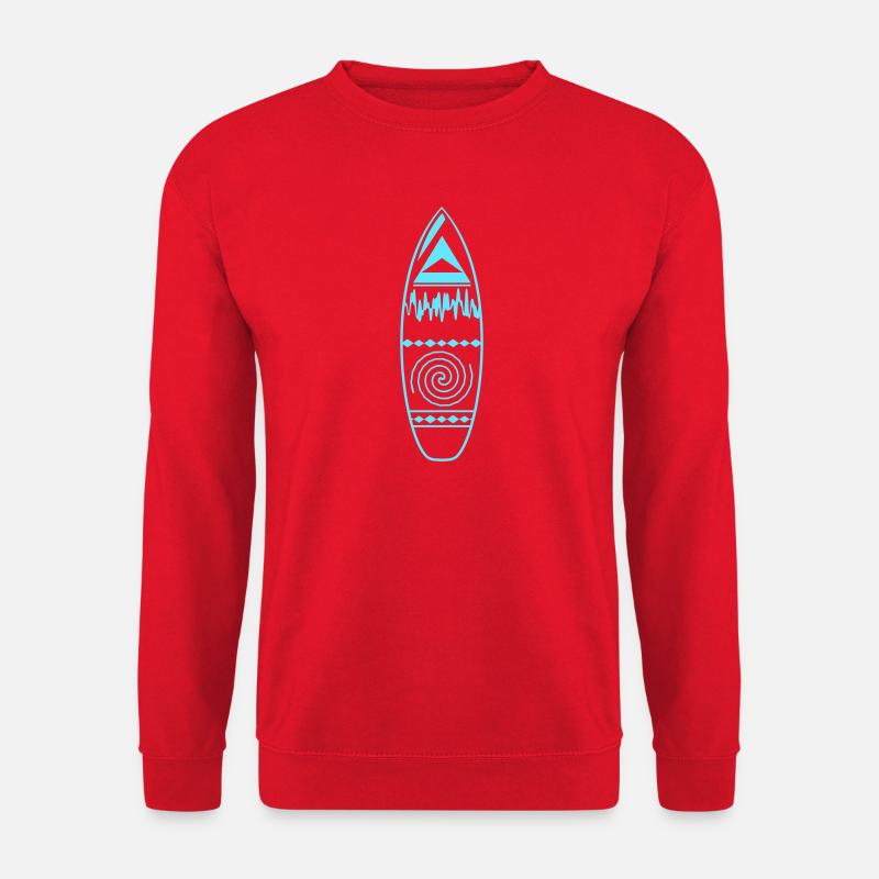 surfboard_design_1 - Unisex Pullover - Rot