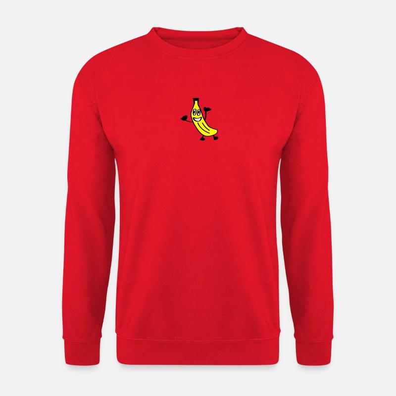 banane2 - Unisex Pullover - Rot