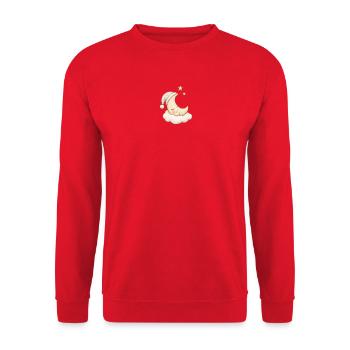 LITTLE ONE - Unisex Pullover - Rot - Vorne - Alina (178cm) & Michal (187cm)