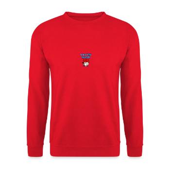 much - Unisex Pullover - Rot - Vorne - Alina (178cm) & Michal (187cm)