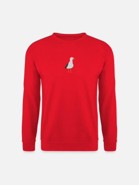 Möwe - Unisex Pullover - Rot