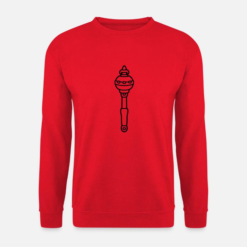 Stab Cool Zepter - Unisex Pullover - Rot